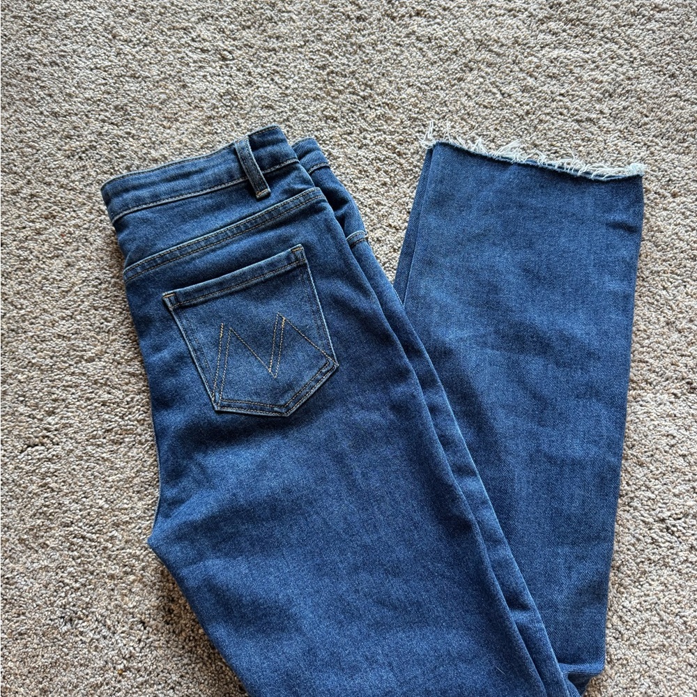 Pink Lily Dark Blue jeans